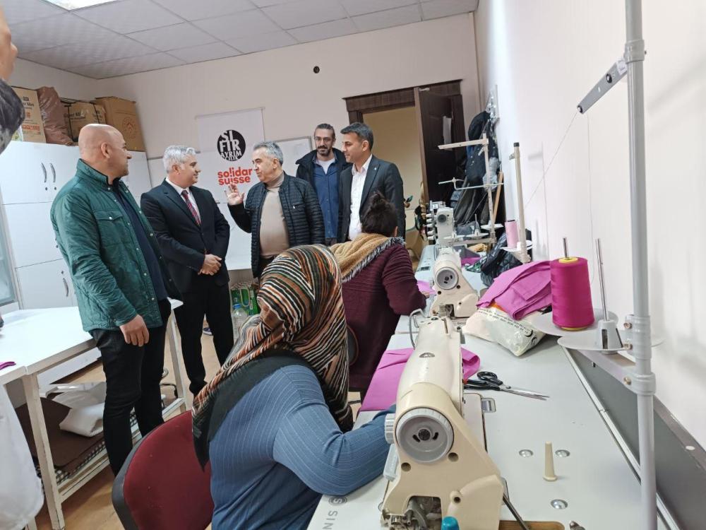 ADIYAMAN’DA KADIN İSTİHDAMINA DESTEK: TEKSTİL FİRMALARINDAN ÖNEMLİ ZİYARET