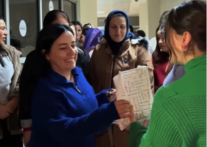 ÇUKURCA'DA 8 MART'A ÖZEL SİNEMA GECESİ DÜZENLENDİ