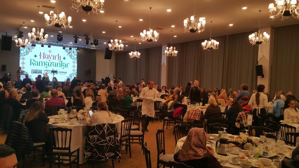 ÇANKAYA BELEDİYESİ VE KIRIKKALELİLER, GELENEKSEL İFTAR YEMEĞİNDE BULUŞTU