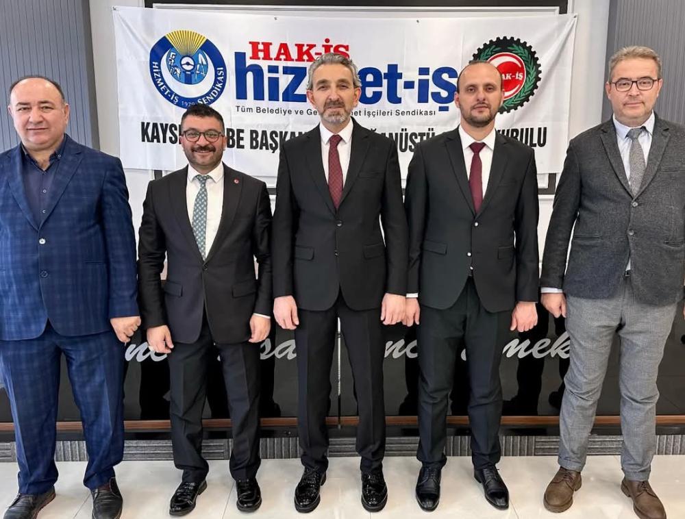 HİZMET-İŞ SENDİKASI KAYSERİ ŞUBESİ’NDE YENİ BAŞKAN: YAVUZ NAVRUZ