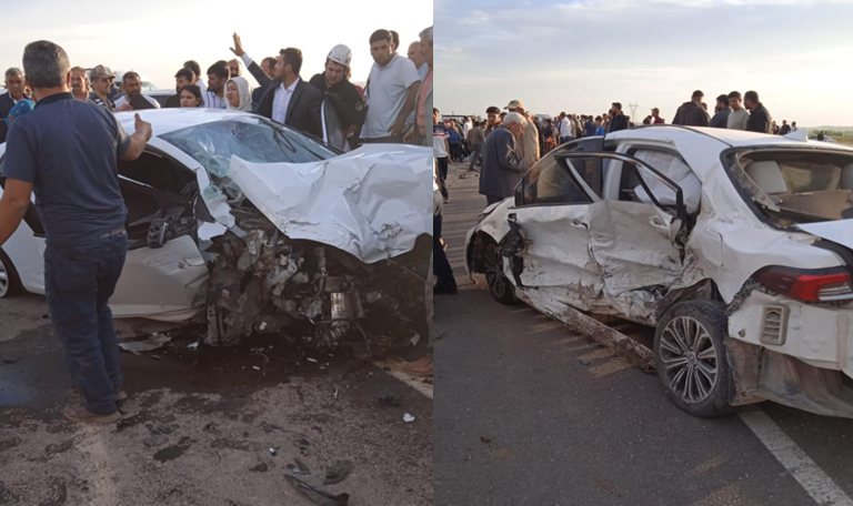 ŞANLIURFA SURUÇ'TA TRAFİK KAZASI: 6 KİŞİ YARALANDI
