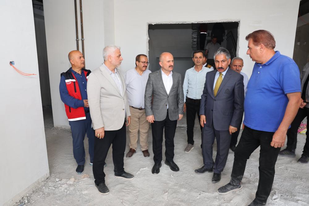 ADIYAMAN’DA TARIM VE ORMAN İL MÜDÜRLÜĞÜ YENİ HİZMET BİNASI YÜKSELİYOR