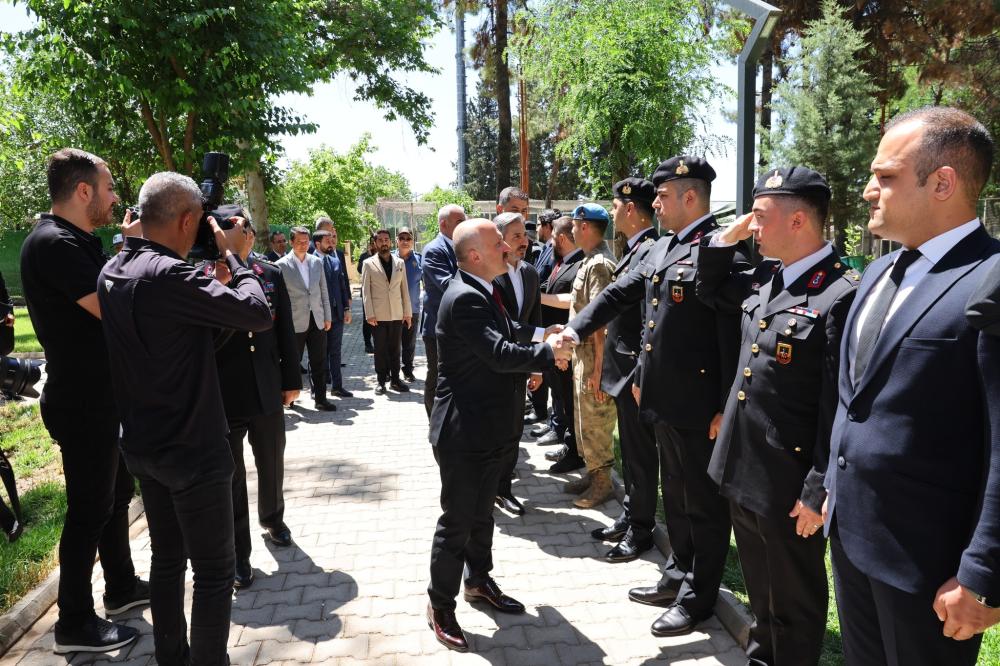ADIYAMAN PROTOKOLÜNDEN JANDARMA TEŞKİLATINA BAYRAM ZİYARETİ