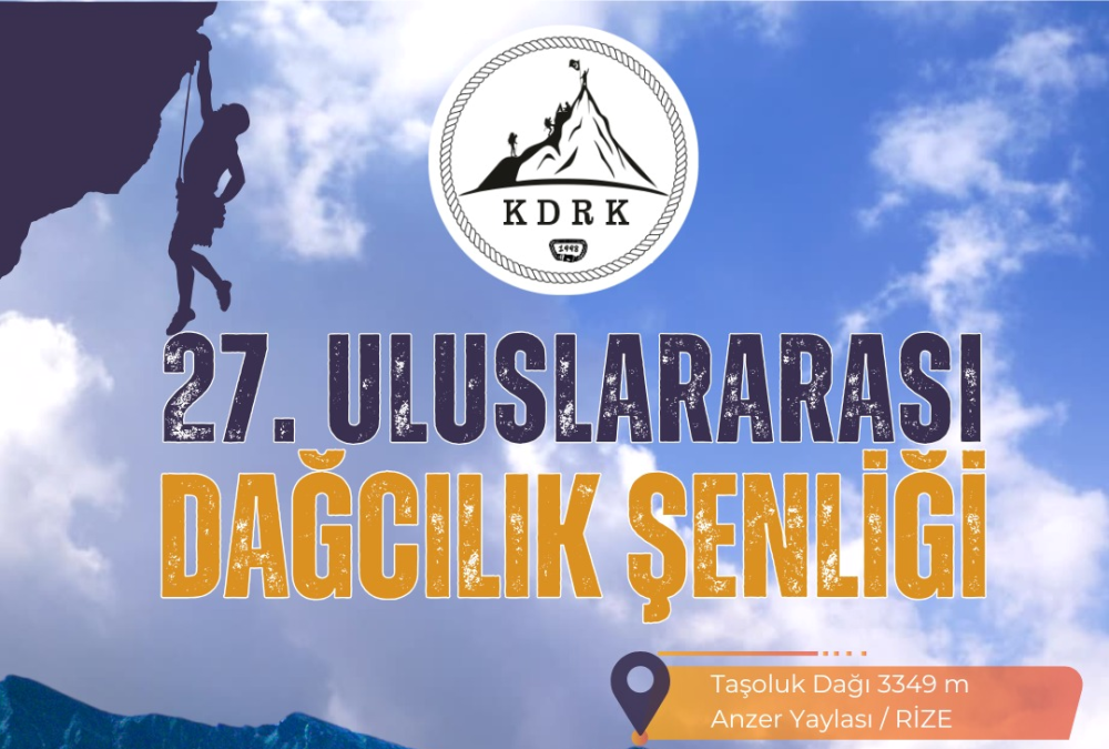 Rize'de 27. Uluslararası Dağcılık Şenliği Coşkuyla Başladı