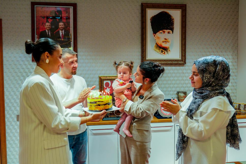 Başkan Vekili Yıldız’dan SMA Hastası İkranur’a Doğum Günü Sürprizi