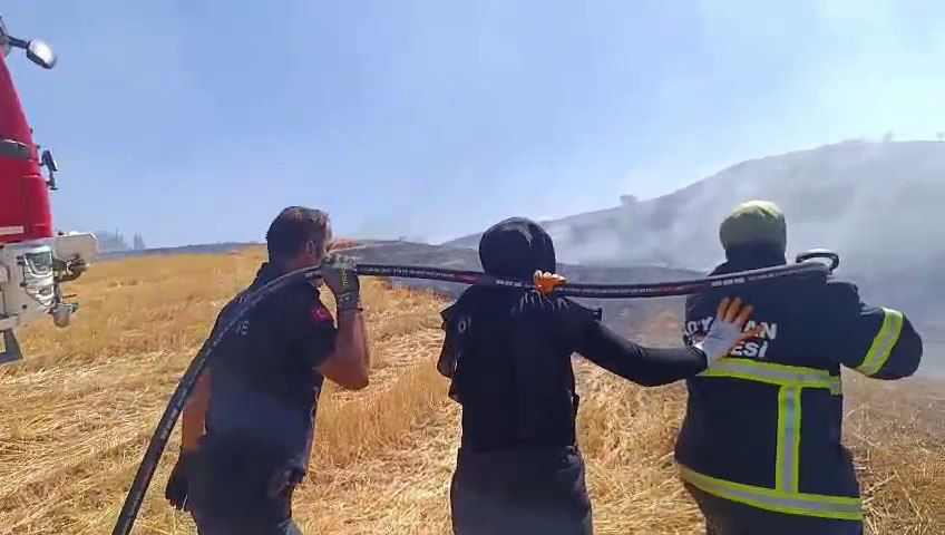 Adıyaman Belediyesinde staj yapan kadın stajyerler cesaretiyle dikkat çekti