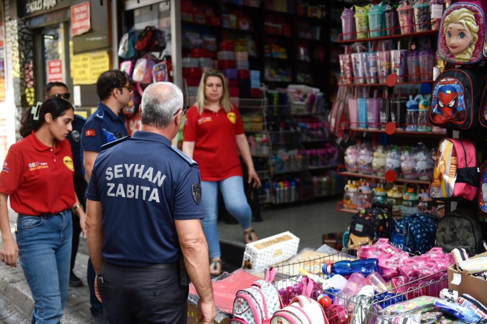 SEYHAN ZABITA EKİPLERİNDEN OKUL ÖNCESİ KIRTASİYE DENETİMİ